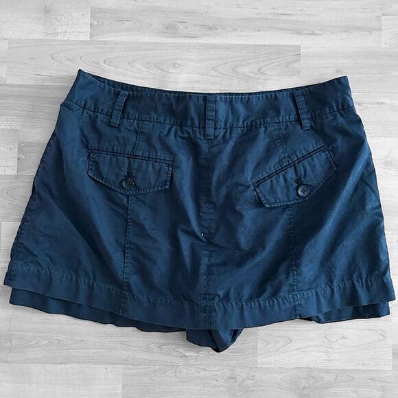 Tibi Navy Blue Shorts Skort Size 4 - Picture 2 of 4